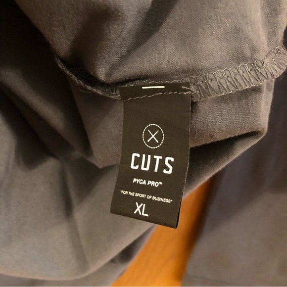 Cuts Clothing Long Sleeve Henley Curve Hem Shirt Size XL - Picture 7 of 7